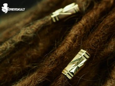 Dread bead -brass cut dread perls, dread beads, dread jewelry, gypsy, goa jewelry, dreadkult, dread pearls, hippie, hippie jewelry, goa, psy jewelry, Dread jewelry